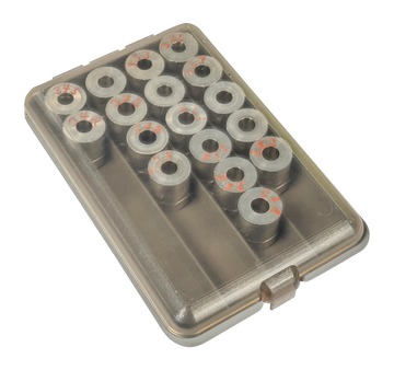 MTM PSBB Powder & Shot Bushing Box Clear