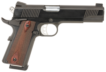 Tyler Gun Works Custom 1911 Government 45 ACP 5" 7+1 Semi-Auto Pistol - Blued Slide / Walnut Grip