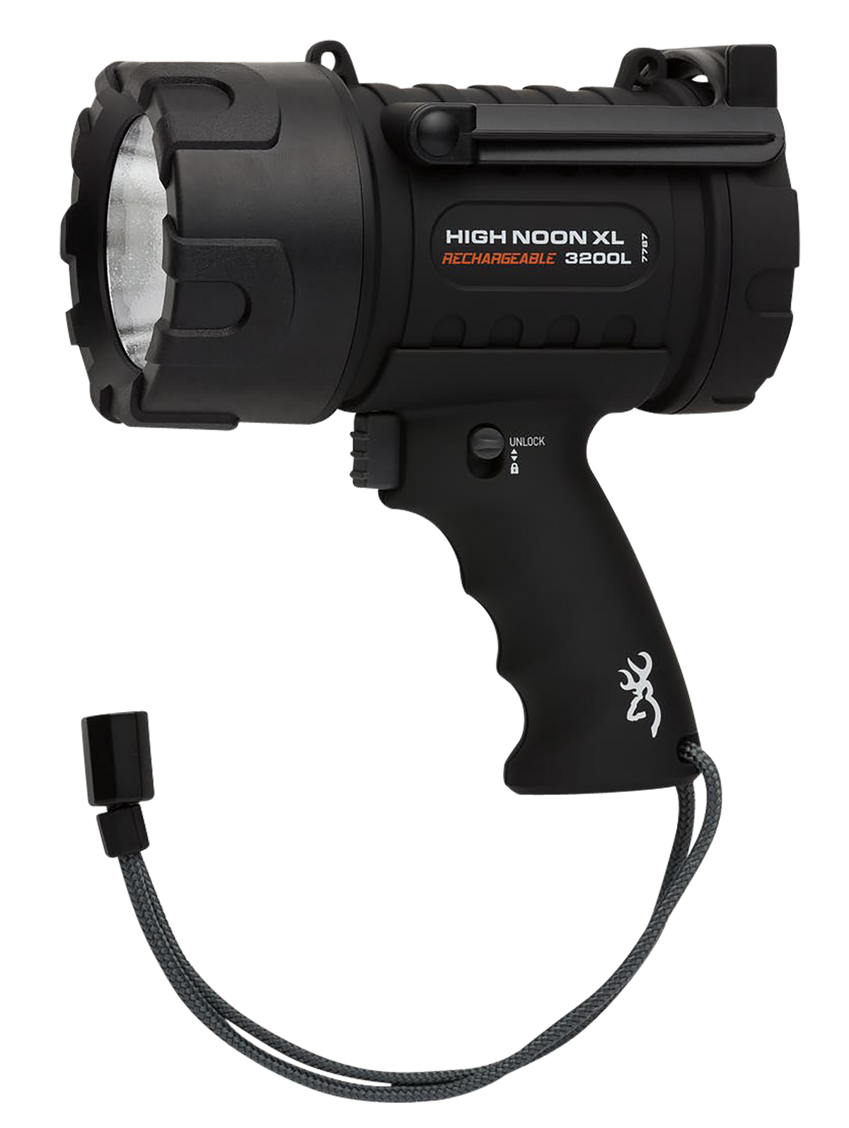 Browning High Noon XL Spotlight 100-3200 Lumens Black Polymer
