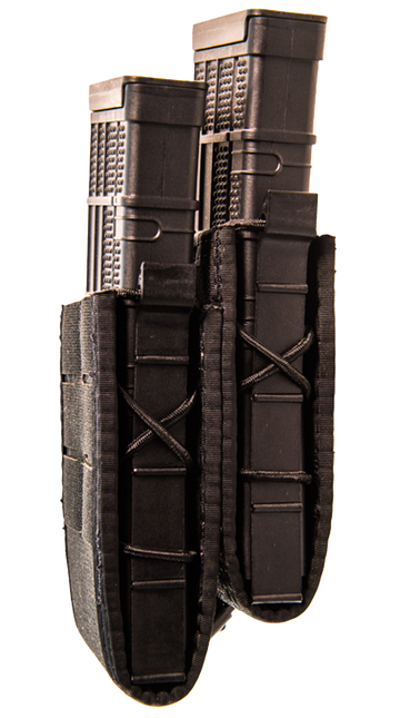 High Speed Gear TACO Double Duty Staggered Pistol Mag Pouch Black