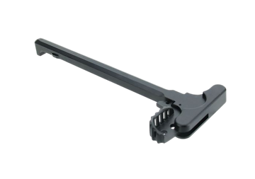 TacFire MAR092S3 AR-15 Charging Handle Black Aluminum Ambidextrous - Serrated Tactical Latch