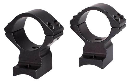 Talley 94X725 Scope Mount/Ring Combo 1" Tube Savage 110/A17/A22 AccuTrigger Medium Rings Extended - Black Anodized