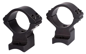 Talley 94X725 Scope Mount/Ring Combo 1" Tube Savage 110/A17/A22 AccuTrigger Medium Rings Extended - Black Anodized