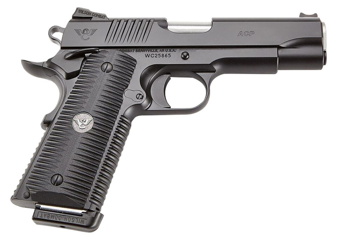 Wilson Combat ACP Full-Size 9mm Luger 5" 10+1 Semi-Auto Pistol - Black Armor-Tuff