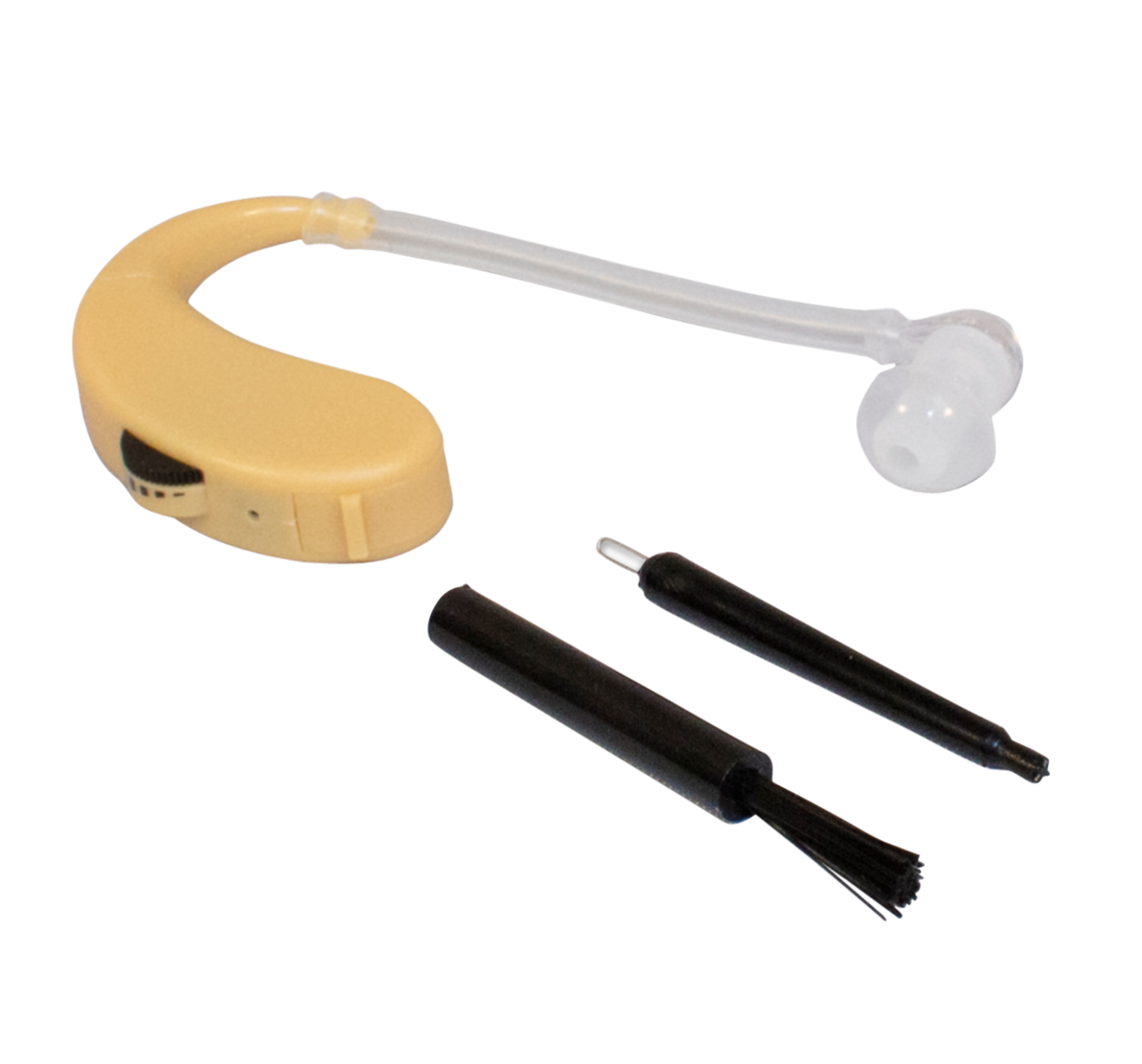 Walkers Game Ear Ultra Ear BTE 22 dB Behind the Ear Hearing Enhancer Natural Plastic