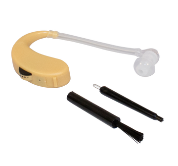 Walkers Game Ear Ultra Ear BTE 22 dB Behind the Ear Hearing Enhancer Natural Plastic