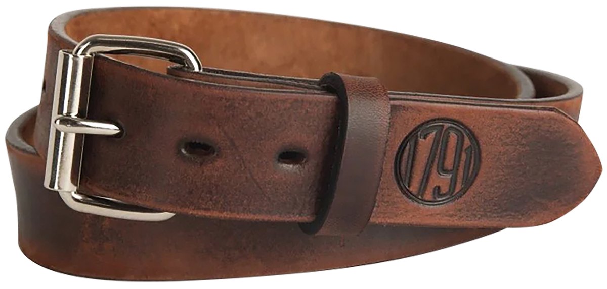 1791 Gunleather BLT-01 Gun Belt Vintage Leather 42/46 1.50" Buckle