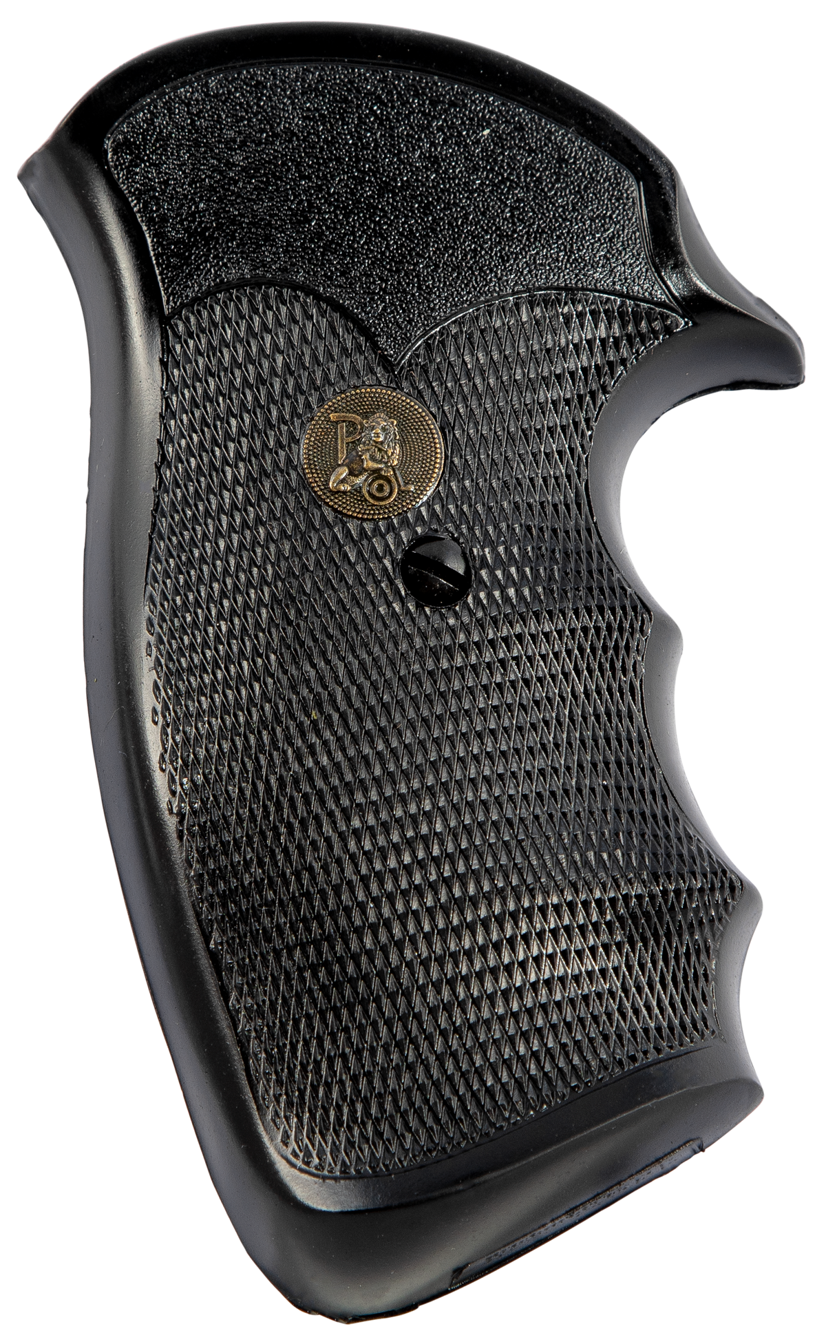 Pachmayr Gripper Pistol Grip Checkered Black Rubber w/Finger Grooves for Ruger Security-Six