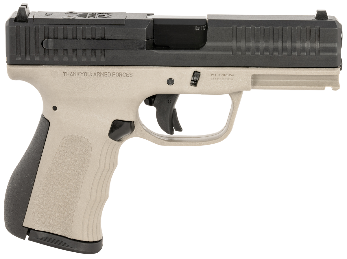 FMK G3 9mm Luger 4" 14+1 Semi-Auto Pistol - Titanium Gray