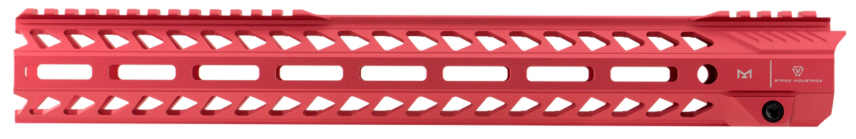 Strike Industries Strike Rail AR-15 15.5" M-LOK Handguard - Red