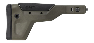 MDT Sporting Goods HNT Fixed Carbon Fiber Buttstock - Cobalt Green