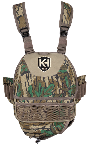 Moultrie Run N Gun 100 Turkey Chest Rig Mossy Oak Greenleaf