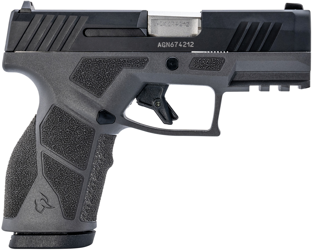 Taurus GX2 9mm Luger 3.37" 10+1 Striker-Fired Semi-Auto Pistol - Gray/Black