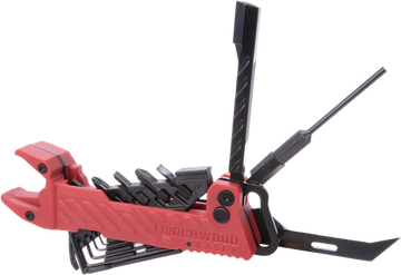 Birchwood Casey PGMT Pistol Multi-Tool .750" ID Low Profile Red - Fits 1911