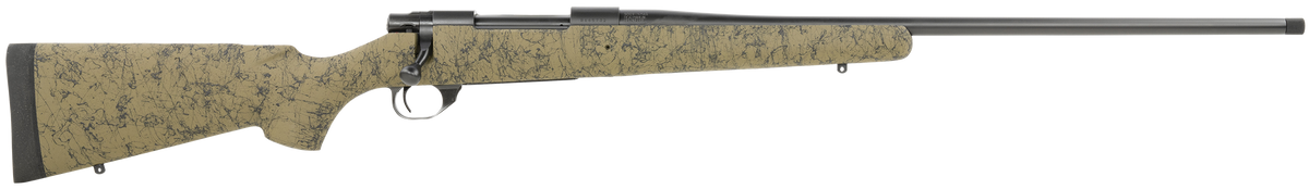 Howa M1500 HS Precision 300 Win Mag 24" 3+1 Bolt Action Rifle - Green/Black Webbed Stock