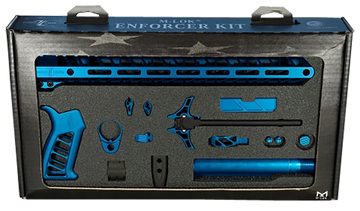 Timber Creek Outdoors Enforcer Complete Build Kit Blue Anodized AR-15