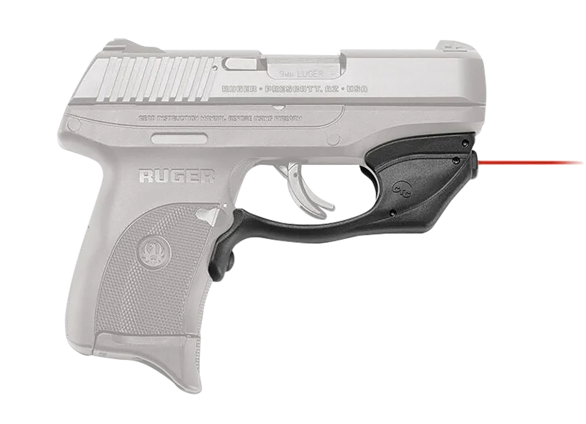 Crimson Trace LG-416 Laserguard Red Laser Sight for Ruger EC9S/LC9/LC9S/LC380 - Black Polymer