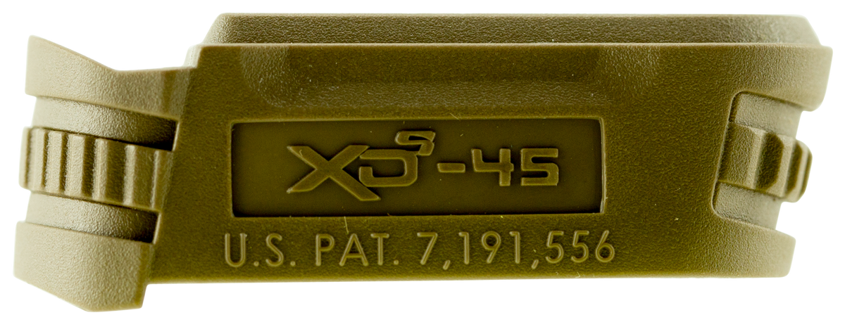 Springfield Armory XD-S .45 ACP Backstrap Sleeve - Flat Dark Earth Polymer