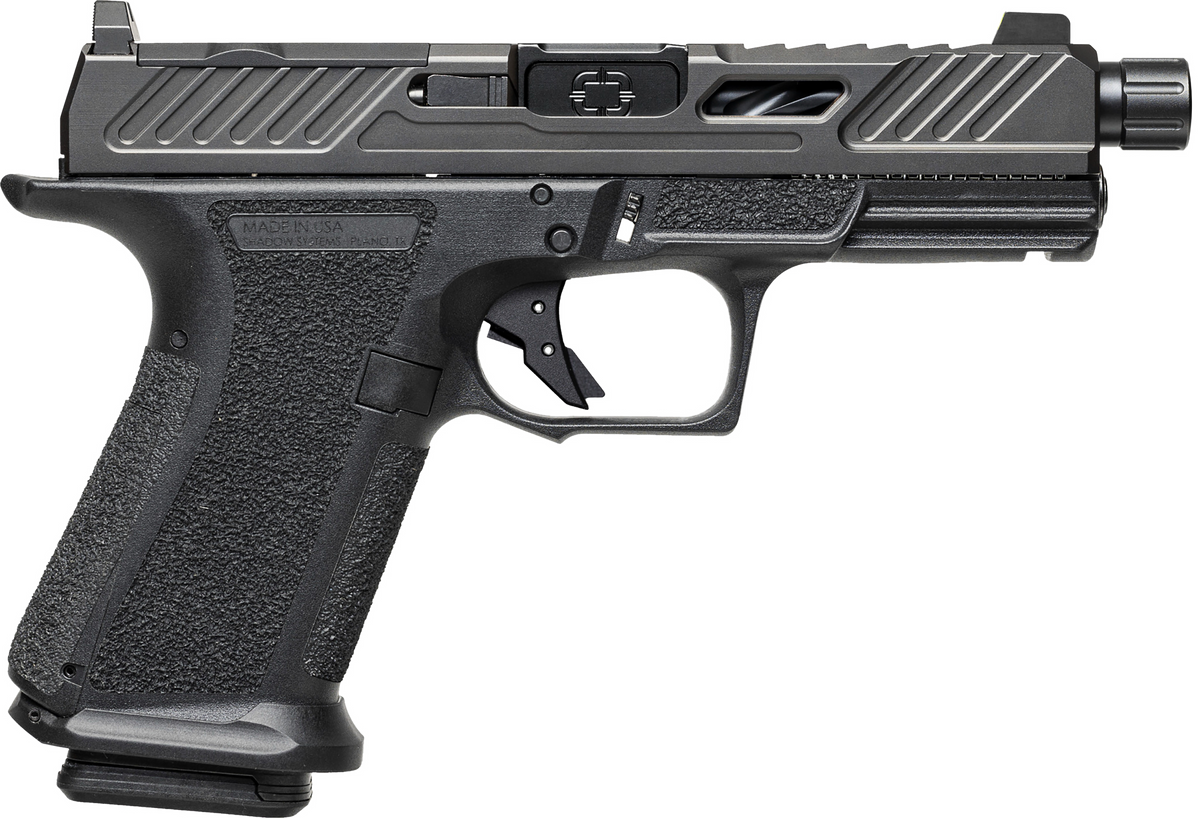 Shadow Systems MR920 Elite 9mm Luger 4.5" Threaded 15+1 Semi-Auto Pistol - Black