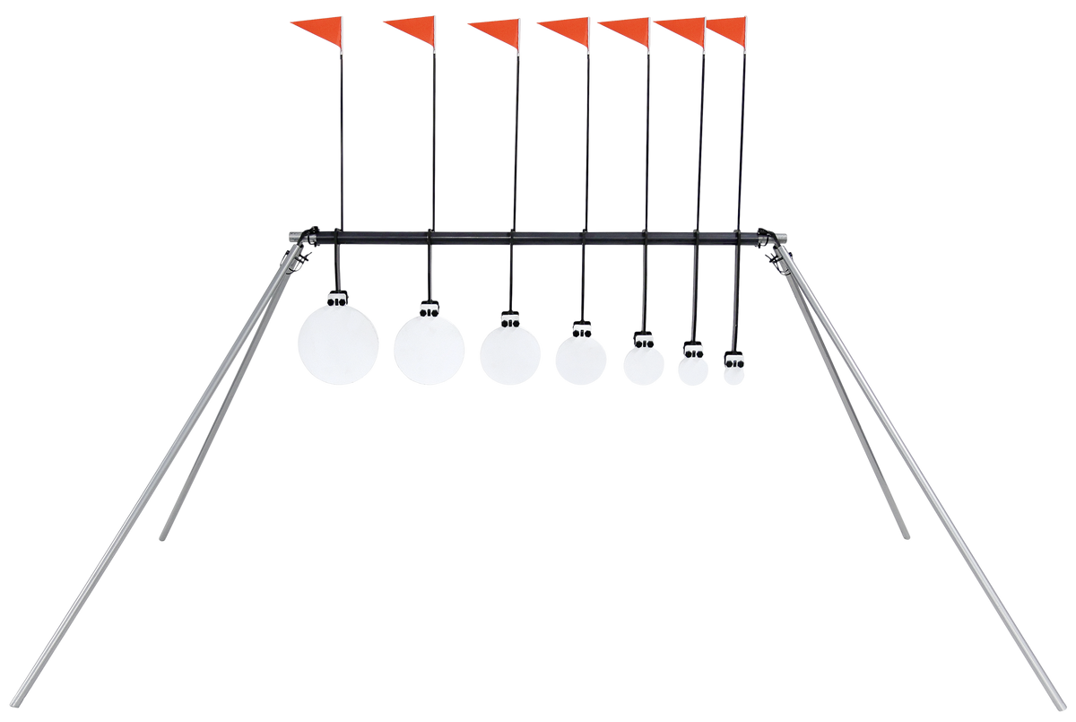 Birchwood Casey Centerfire KYL 1/2" AR500 7-Paddle Steel Standing Target