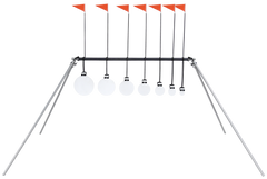 Birchwood Casey Centerfire KYL 1/2" AR500 7-Paddle Steel Standing Target