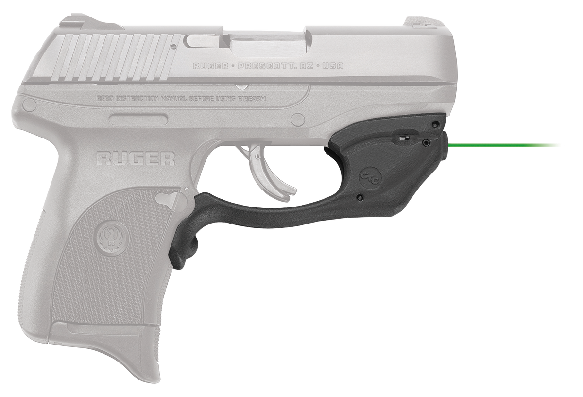 Crimson Trace LG-416G Laserguard Green Laser Sight for Ruger EC9S/LC9/LC9S/LC380 - Black Polymer