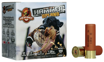 Hevishot HEVI-Hammer Upland 12 Gauge 3" 1-3/8 oz #3 Shot 1350 fps - Box or Case
