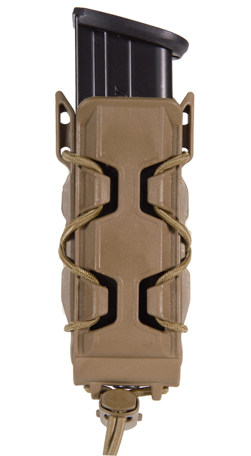 High Speed Gear 16PT01CB TACO V2 Polymer Pistol Magazine Pouch Coyote Brown Belt Clip/MOLLE