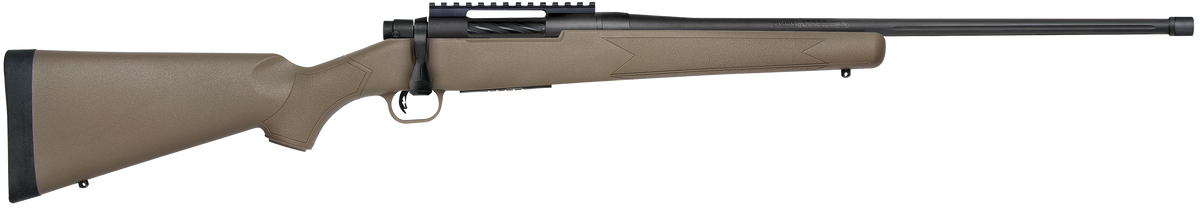 Mossberg Patriot Predator 350 Legend 20" 4+1 Bolt-Action Rifle - Fluted Threaded Barrel, FDE Stock