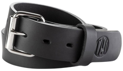 1791 Gunleather BLT-01 Gun Belt Stealth Black Leather 38/42 1.50" Buckle Closure