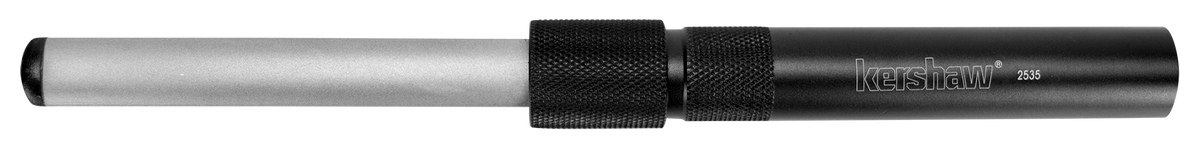 Kershaw Ultra-Tek 2535 9" Diamond Fine Blade Sharpener - Black Aluminum Handle