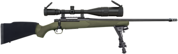 Mossberg Patriot Night Train 308 Win 22" 5+1 Bolt-Action Rifle - Fluted/Threaded Barrel - 6-24x50mm Scope