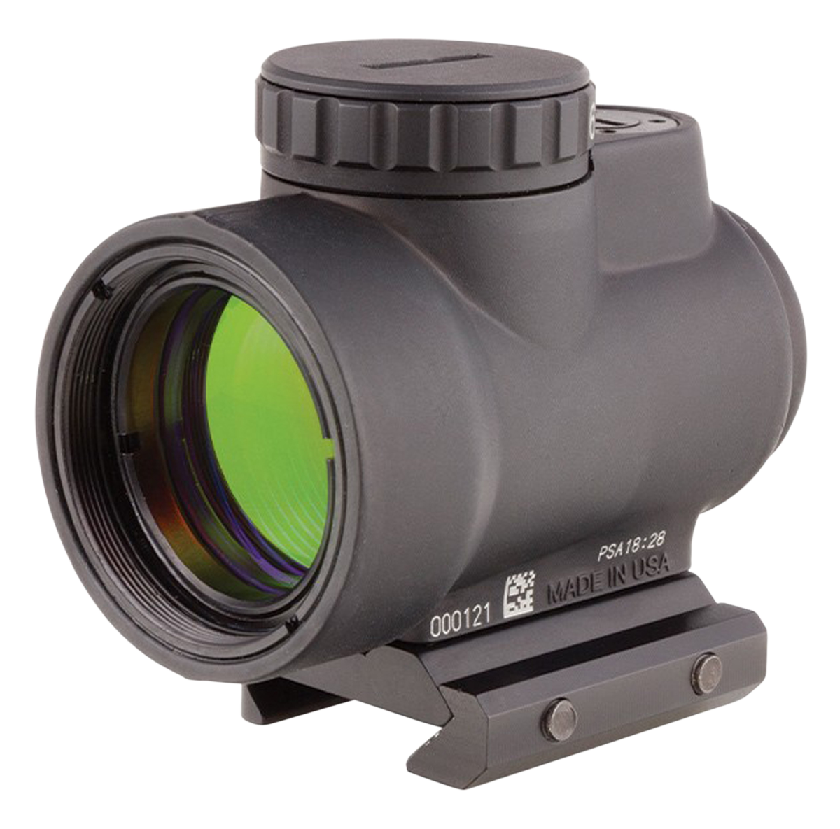 Trijicon MRO 1x25mm 2 MOA Red Dot Sight w/ Low Mount - Matte Black