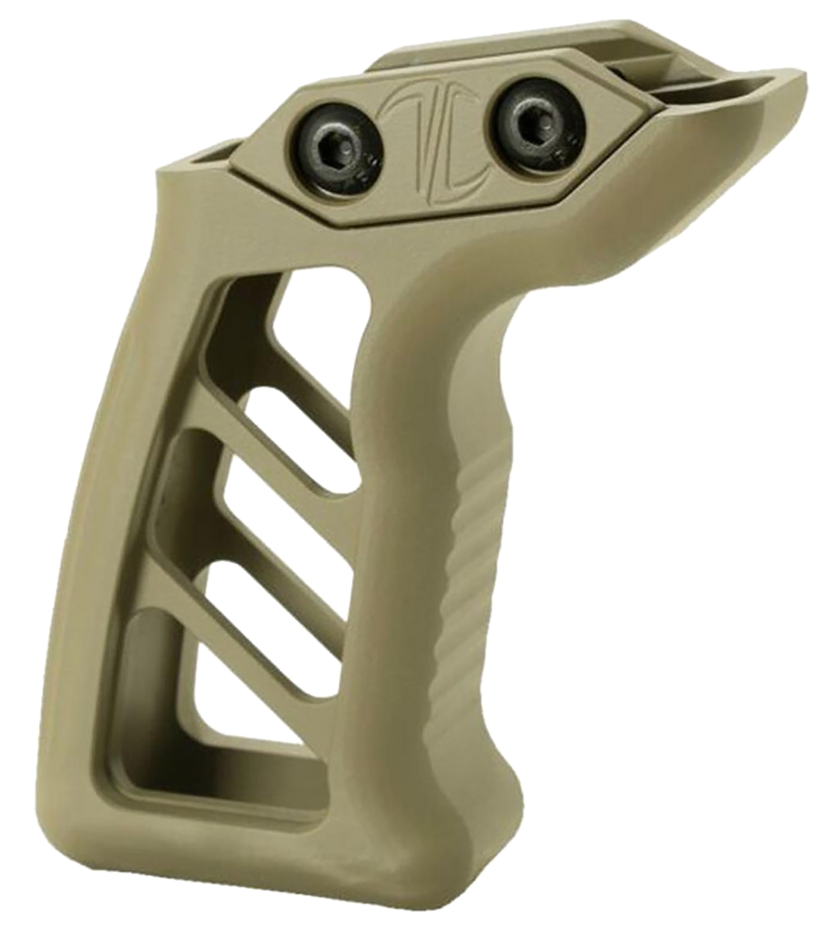 Timber Creek Outdoors Enforcer Vertical Foregrip KeyMod Flat Dark Earth Billet Aluminum