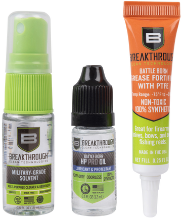 Breakthrough Clean Addict Sample Pack - 3-Piece Solvent Grease & Oil Kit