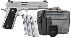 Kimber Stainless LW Club Bundle 45 ACP 5" 7+1 SAO Pistol