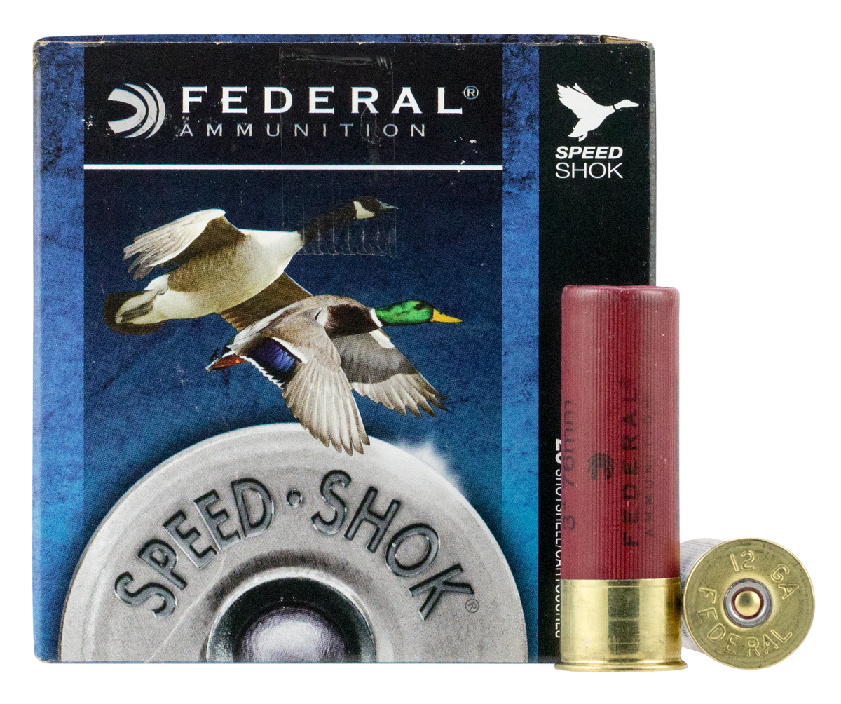 Federal Speed-Shok 12 Gauge 3" 1-1/4 oz #1 Shot 25 Rd - Box or Case