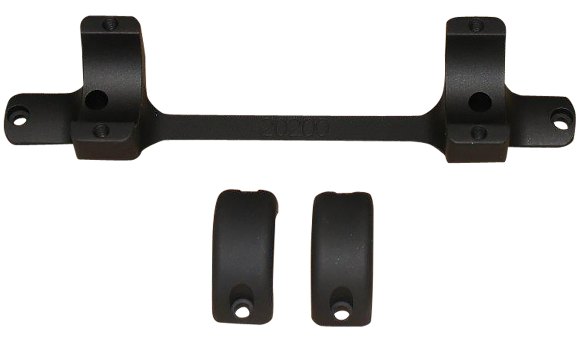 DNZ Game Reaper Savage Round Receiver Short Action 1" Medium 1-Piece Matte Black Scope Mount & Ring Combo