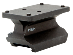 Springfield Armory Hex Dragonfly Red Dot 1/3 Co-Witness Riser Mount - Matte Black Aluminum