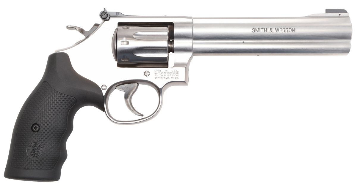 Smith & Wesson Model 648 22 WMR 6" 8-Rd DA/SA K-Frame Stainless Revolver