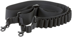 Aim Sports DSBS1 Deluxe Shotgun Sling Bandolier Black Nylon - Holds 14 Shells
