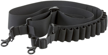 Aim Sports DSBS1 Deluxe Shotgun Sling Bandolier Black Nylon - Holds 14 Shells