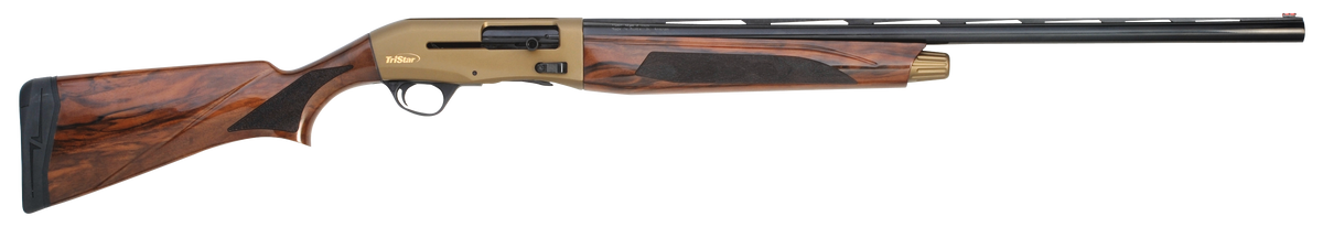 TriStar Viper G2 Pro 16 Gauge 2.75" 5+1 28" Semi-Auto Shotgun - Bronze Cerakote, Turkish Walnut