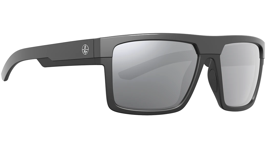 Leupold Becnara Performance Eyewear Shadow Gray Flash Polarized Polycarbonate Matte Black/Gloss Black Frame