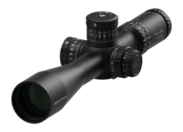 Arken SH-4J 6-24x50 FFP 34mm Tube Riflescope - VHR MOA Reticle, Illuminated, Zero Stop