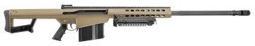 Barrett M82A1 50 BMG 29" 10+1 Semi-Auto Rifle - FDE Cerakote