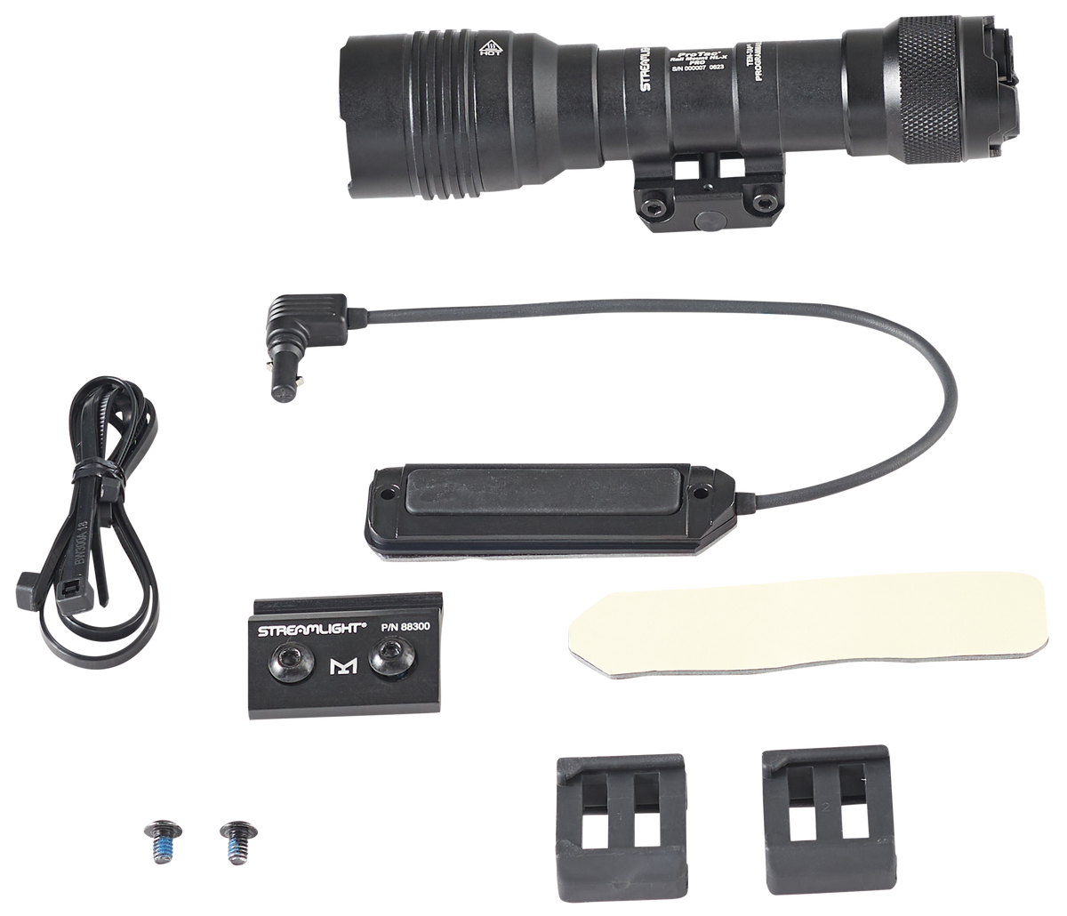 Streamlight ProTac Rail Mount HL-X Pro 1000 Lumen Multi-Fuel LED Weapon Light - Black Anodized Aluminum