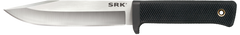Cold Steel SRK San Mai 6" Fixed Plain VG-10 San Mai Blade Black Kray-Ex Handle