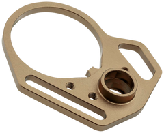 Strike Industries Ultralight QD Multi-Function End Plate & Anti-Rotation Castle Nut - FDE
