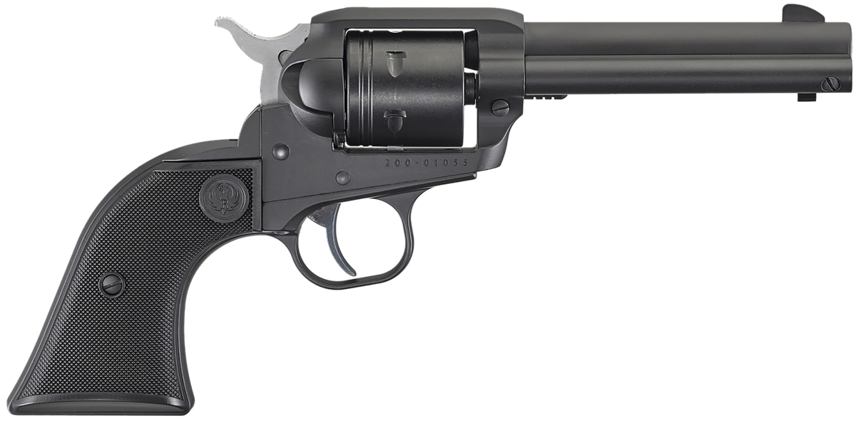 Ruger Wrangler 22 LR 4.62" 6-Shot Black Cerakote Single-Action Revolver